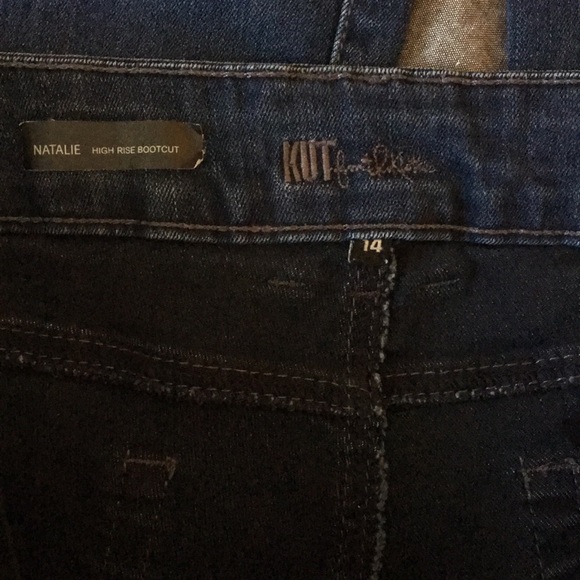 Kut from the Kloth Natalie high-rise bootcut jeans - Picture 2 of 5